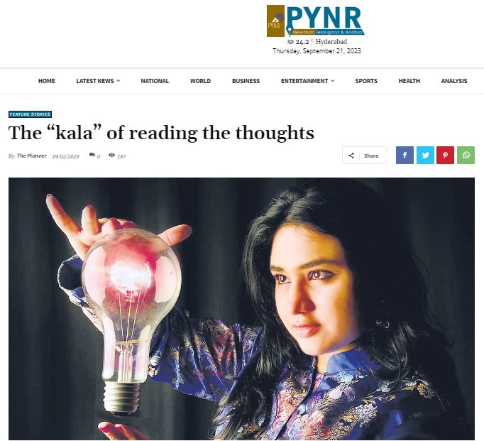 Mentalist Dr Kruti Parekh in PYNR